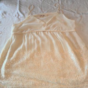 Anthropologie Cream (Off White) Cami